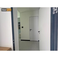 HPL Doors with Royal Black Profile UAE – Luxury Architectural Door Systems